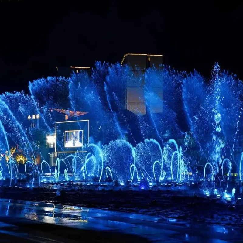 Whimsical Fountain Water Show for Playful And Lively Atmosphere