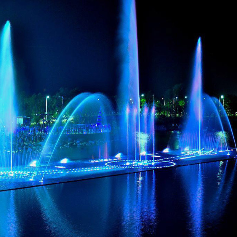 Fire And Water Musical Fountain Show for Dramatic Visual Contrast