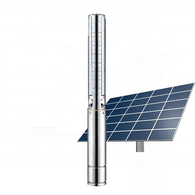 Solar Submersible Pump for Agricultural Irrigation with Solar Power Motor Pumps